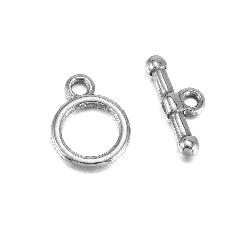 16 Style Stainless Steel OT Clasps, 3set 