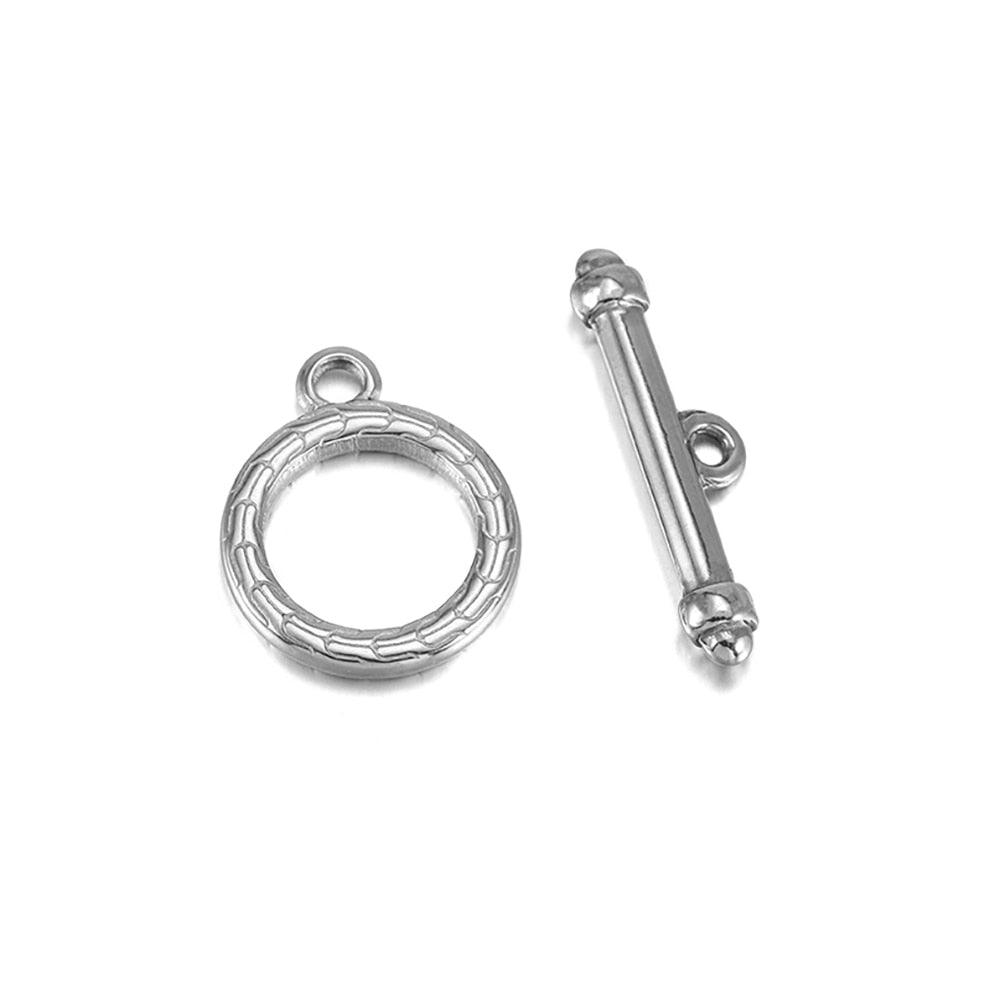 16 Style Stainless Steel OT Clasps, 3set 