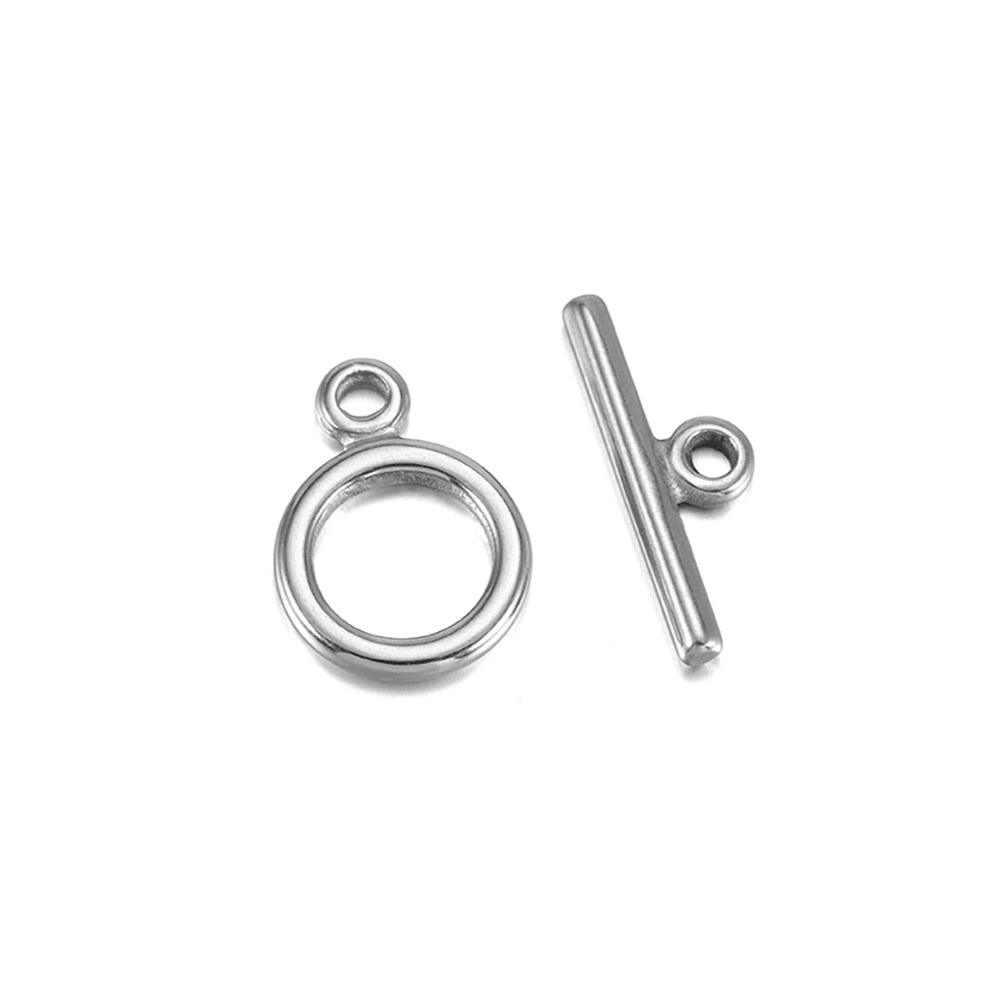 16 Style Stainless Steel OT Clasps, 3set 