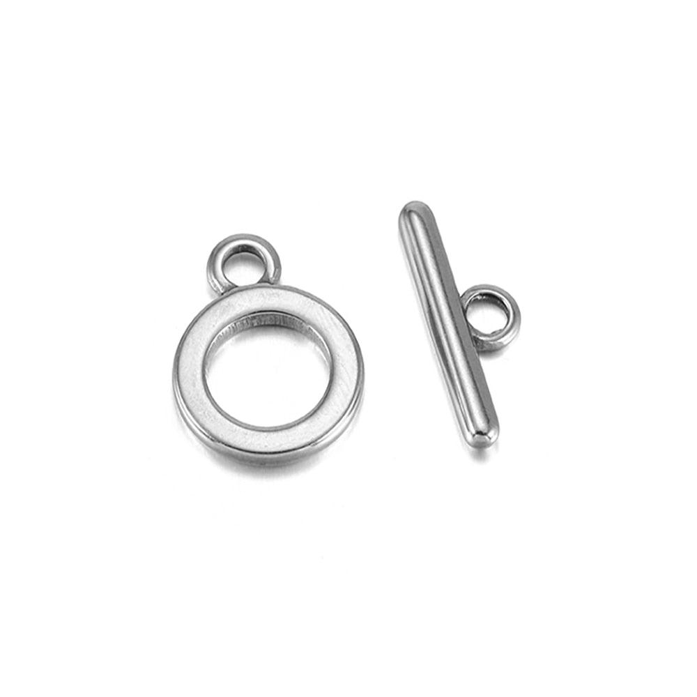 16 Style Stainless Steel OT Clasps, 3set 
