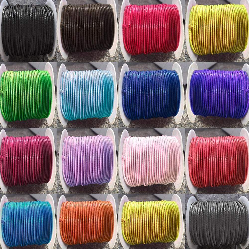 5 meters Wax Corduroy Cord, Beading Thread 