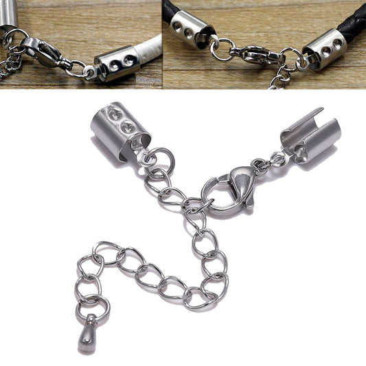 Stainless Steel Cord Clips Set, 5pcs