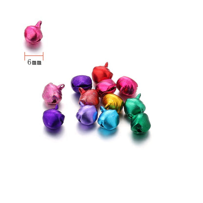 Jingle Bells Aluminium lose Perlen, 20–150 Stück