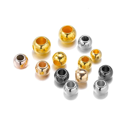 4-12mm Big Hole CCB Spacer Beads