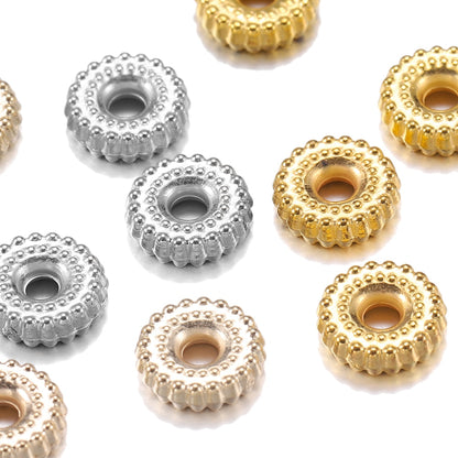 200 Stück CCB Kunststoff-Rondelle-Perlen