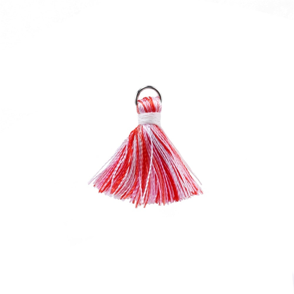 10-20pcs 2cm Cotton Small Tassels Pendants