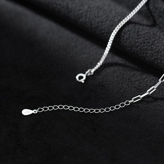 Asymmetrie Modekette Halskette