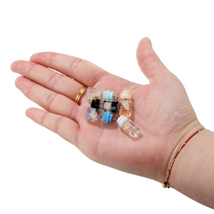Pendentifs de bouteille à dérive océanique en coquille de conque, 10 pièces