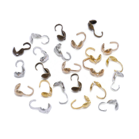 Calottes Crimps Beads Cove Clasps 4mm, 200pcs