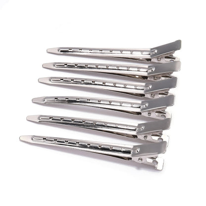 Pince à cheveux professionnelle pour Salon de coiffure, outil de coiffure, bouche de canard, pince de section pour épingles à cheveux, Barrettes, accessoires de couvre-chef, 85cm, 10 pièces/lot