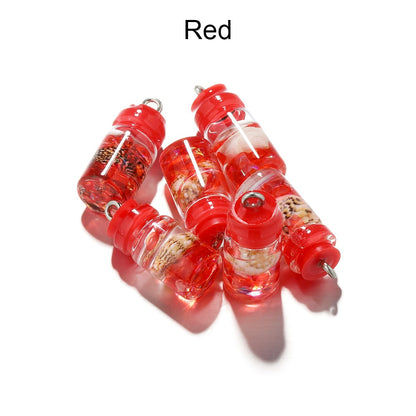 Pendentifs de bouteille à dérive océanique en coquille de conque, 10 pièces