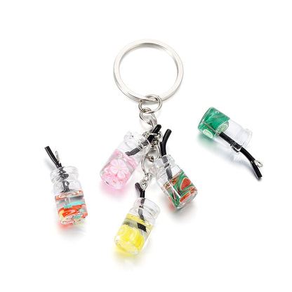 Pendentif à breloque fruit en bouteille, 10 pièces