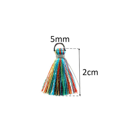 10-20pcs 2cm Cotton Small Tassels Pendants