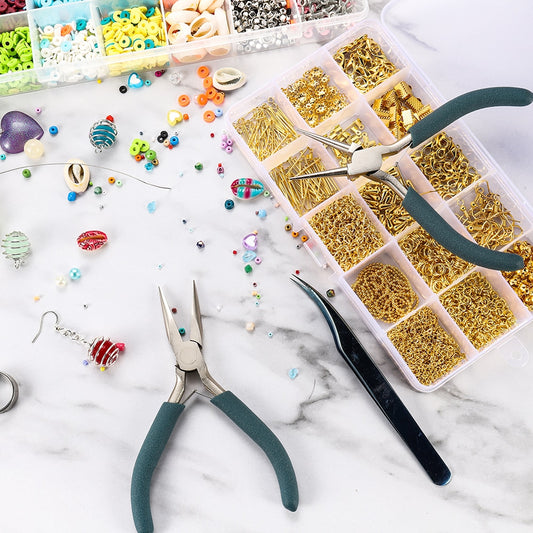 Premium Stainless Steel Jewelry Pliers for Handcraft Repairs