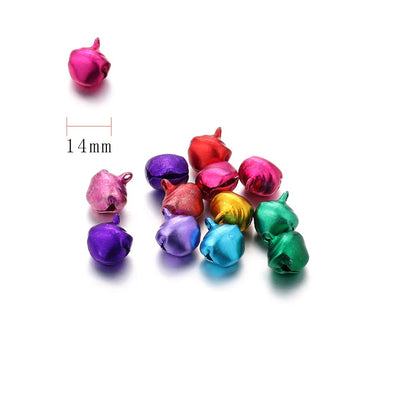 Jingle Bells Aluminium lose Perlen, 20–150 Stück