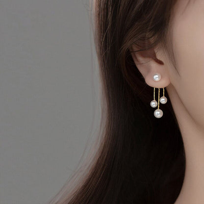 Charm Pearl Drop Earrings