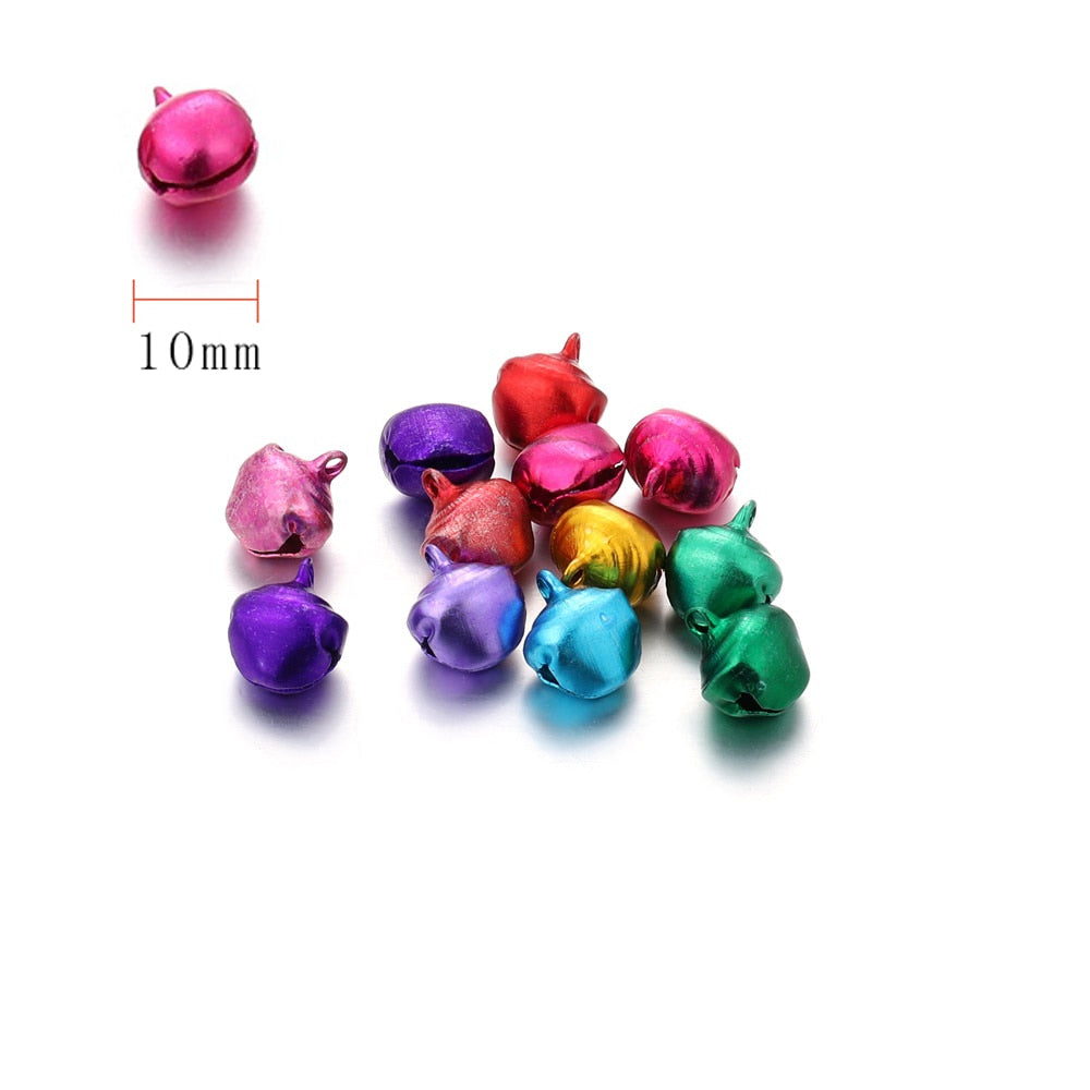 Jingle Bells Aluminium lose Perlen, 20–150 Stück