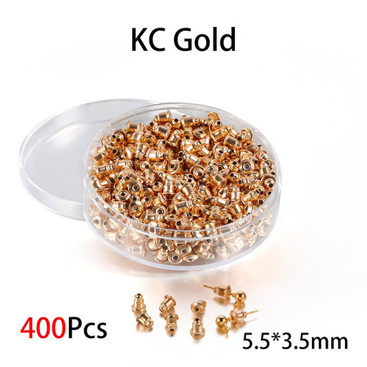 Box Silikon-Kugel-Ohrringe hinten, 800 Stück