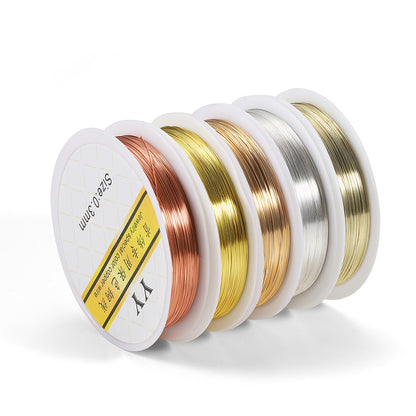 0.2-1.0mm High Quality Preserving Copper Wire, 1 Roll