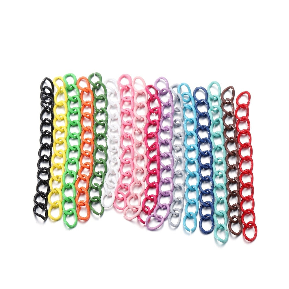 5 cm Colourful Necklace Extension Chain, 30-100pcs lot