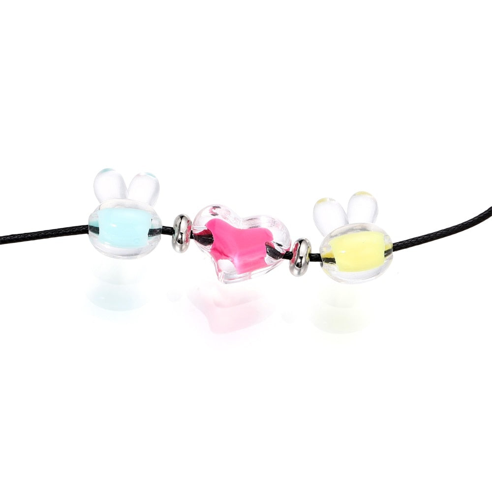 10 Stück abgeflachte CCB-Perlen aus Epoxidharz mit Silikon