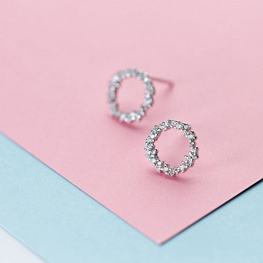 Verlobungs-Statement-Ohrstecker