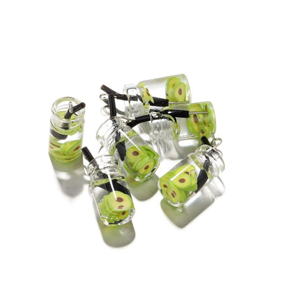 Pendentif à breloque fruit en bouteille, 10 pièces