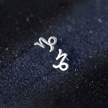 Ohrstecker mit zwölf Sternbildern