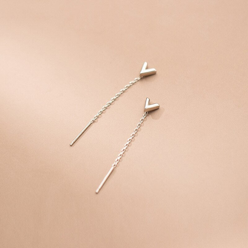 Victory Tassel Drop Earrings