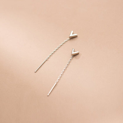 Victory Tassel Drop Earrings