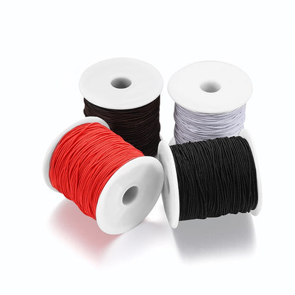0.8 1.0 mm Elastic Cord, Beading Stretch Thread, 50-100m