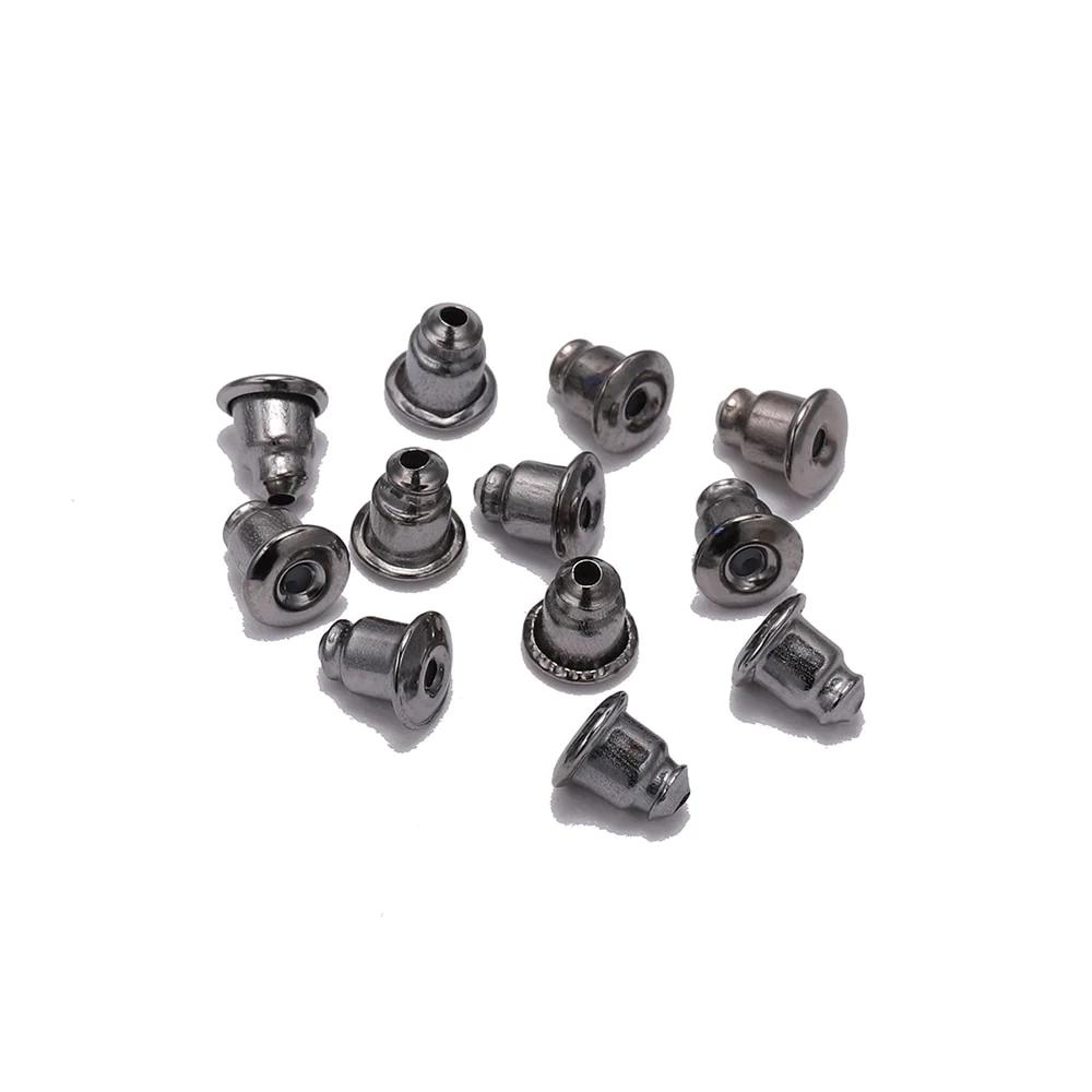 Rubber Earring Backs Earnuts, 100-200pcs