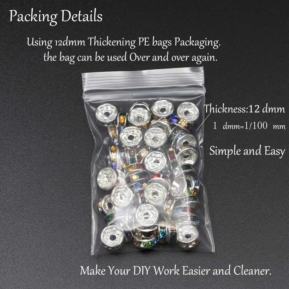 Strass-Rondellen, Kristallperlen, 50 Stück