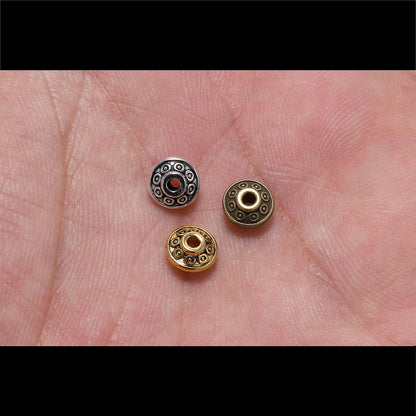 6mm Vintage Cone Spacer Bead, 50pcs