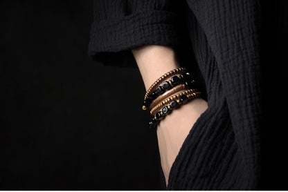 Vintage Hammered Pure Copper Bracelet