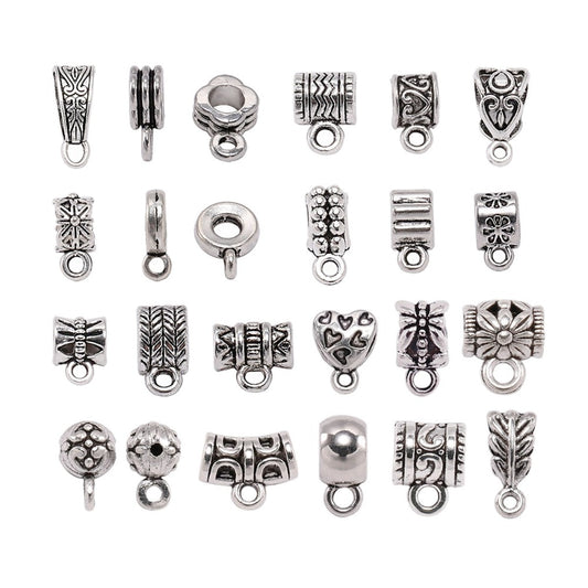 Antique Connector Clip Bail Beads, 20pcs/lot
