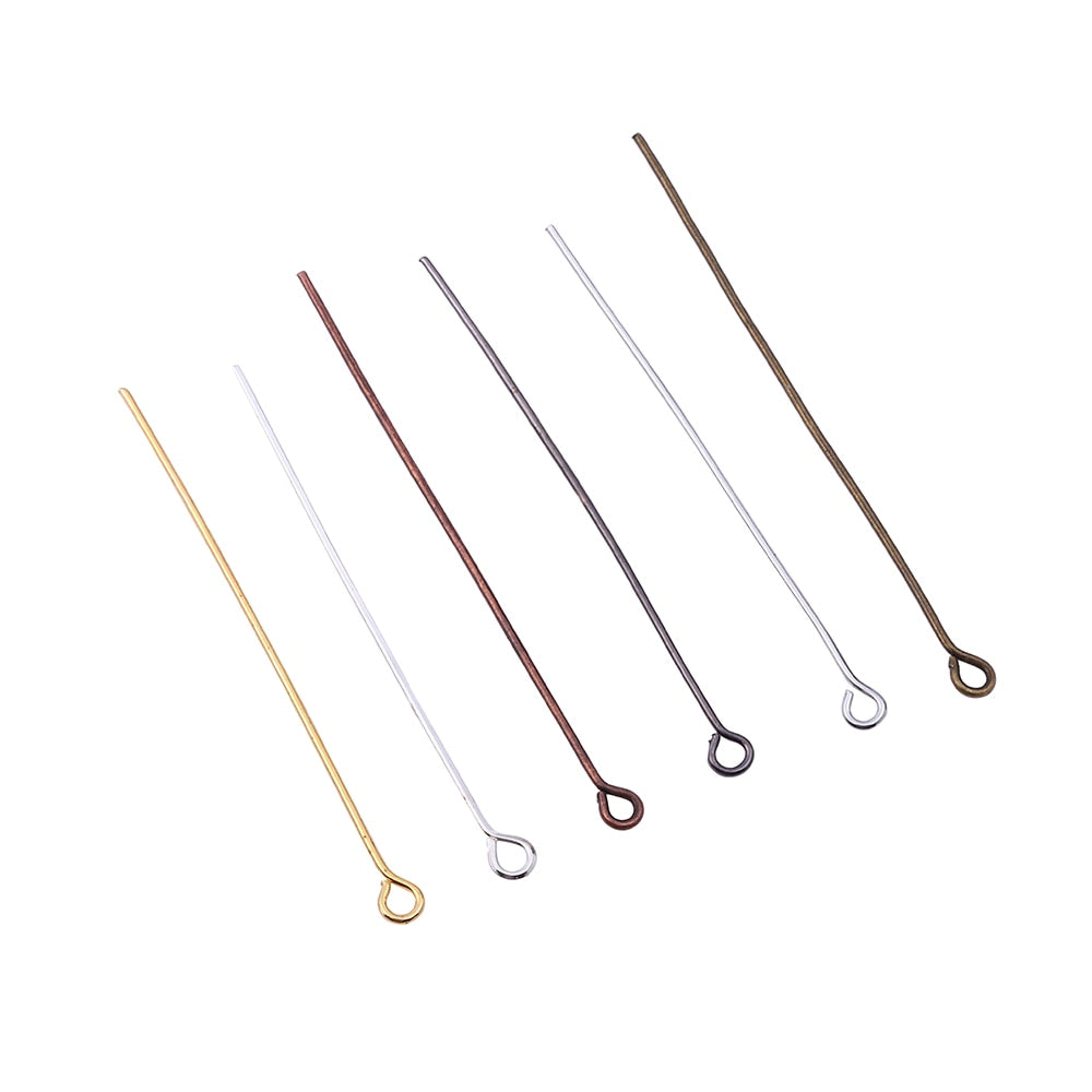 20-50mm Eye Head Pins, 100-200pcs