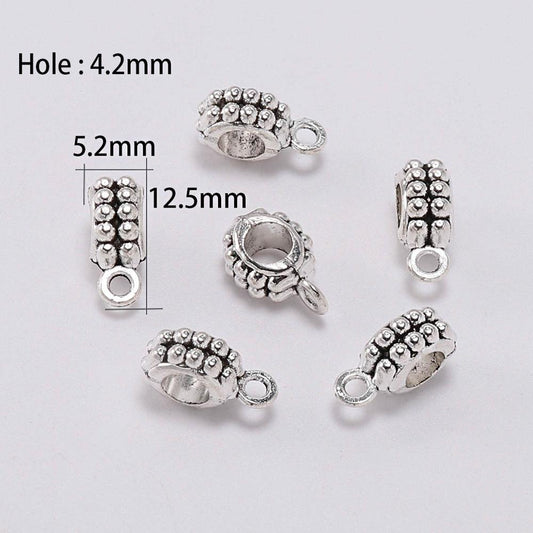 Antique Connector Clip Bail Beads, 20pcs/lot