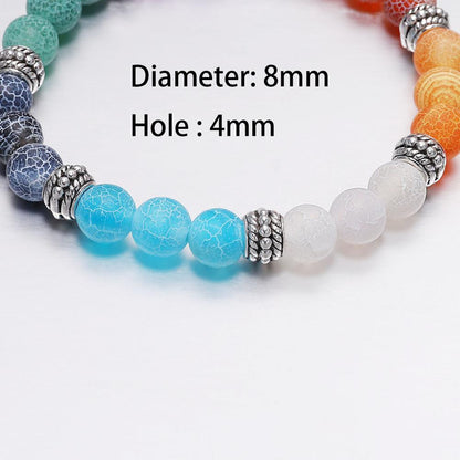 8 mm antike Spacer-Perlen, 30 Stück