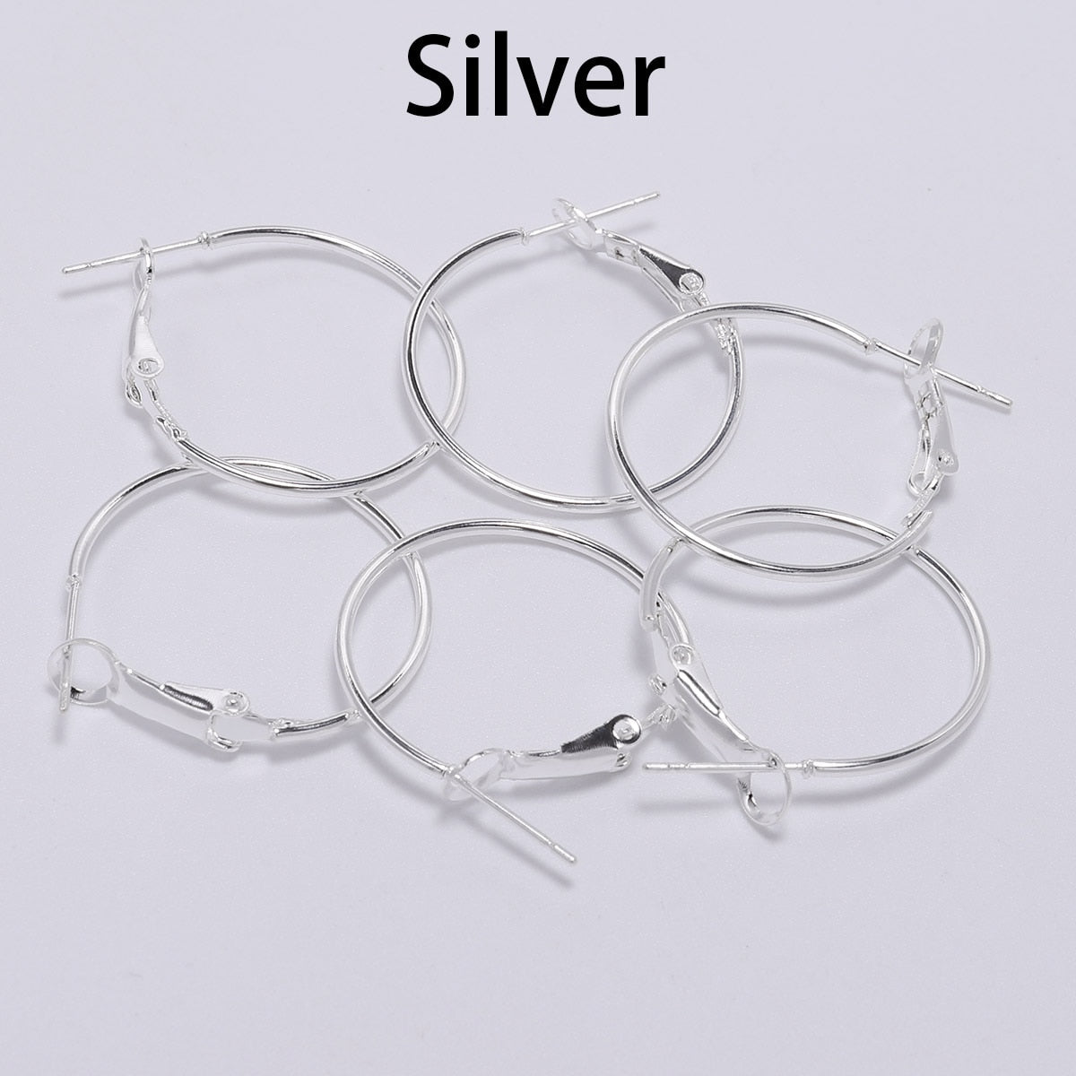 Boucles d'oreilles créoles rondes dorées de 20 à 50 mm