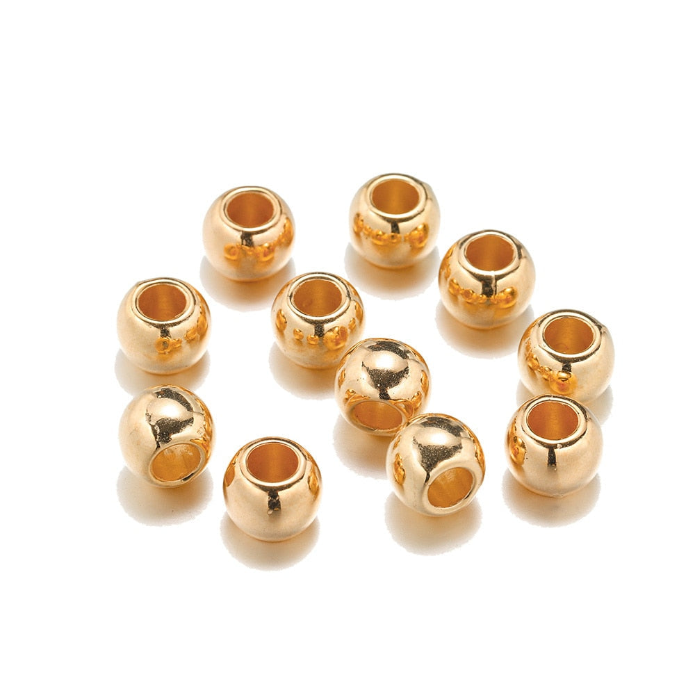 4-12mm Big Hole CCB Spacer Beads