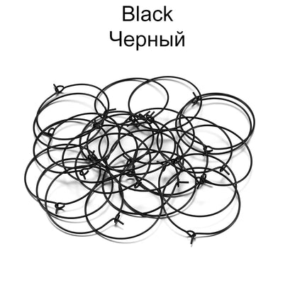 20–35 mm große, kreisförmige Creolen
