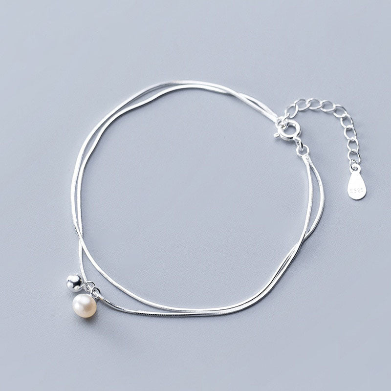 Double-Layer Snake Chain Bracelet