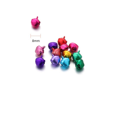 Jingle Bells Aluminium lose Perlen, 20–150 Stück