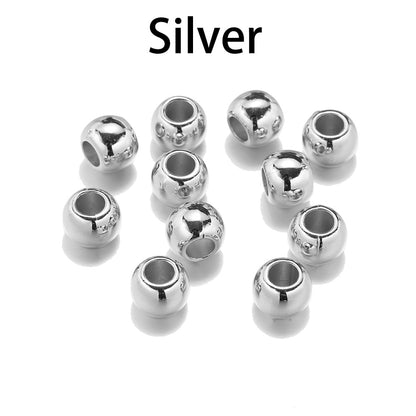 50–100 Stück CCB-Perlen mit großem Loch