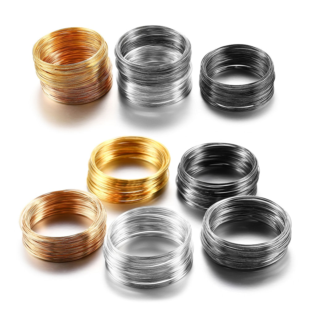 Fil d'acier à mémoire de forme de 0,6 mm, 100 boucles