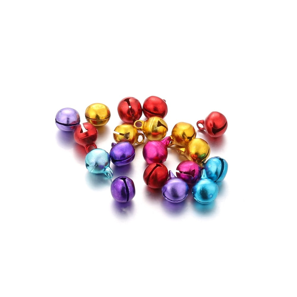 Jingle Bells Aluminium lose Perlen, 20–150 Stück