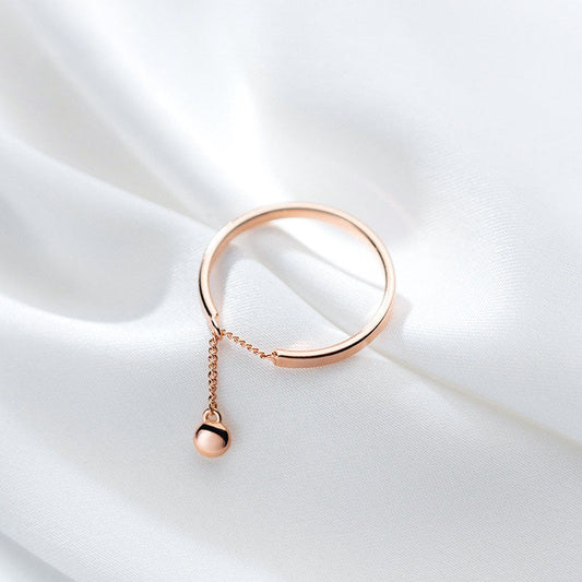 Stapelbarer Verlobungsring aus Silber