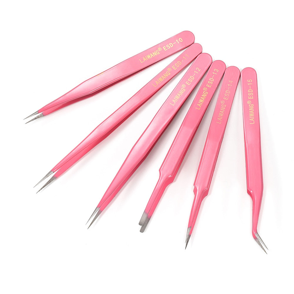 Pincettes antistatiques pour bijoux et couture
