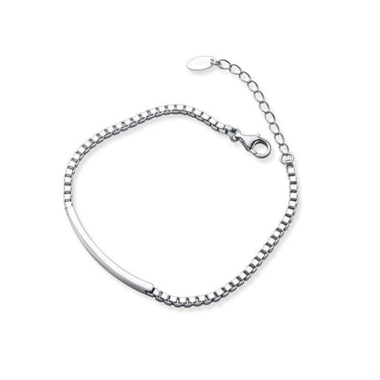 Bracelet rectangulaire géométrique